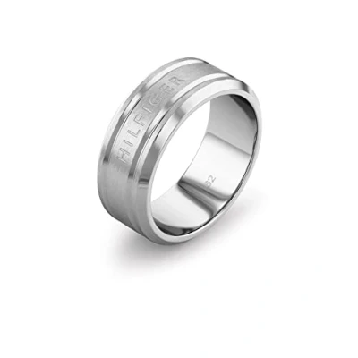 Afbeelding van Tommy Hilfiger Ring silvercoloured, Heren, Maat: 64, Silver coloured