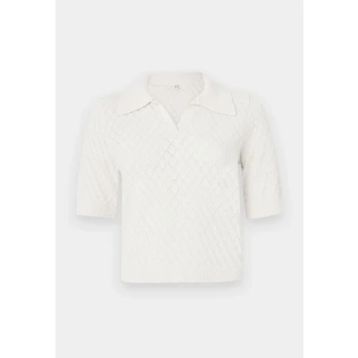 Afbeelding van Only Cosima Structure Knit Polo Dames Maat XL