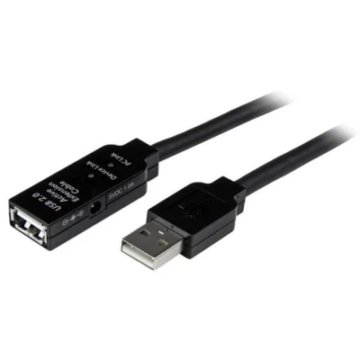 Afbeelding van USB kabel Startech USB2AAEXT5M Zwart