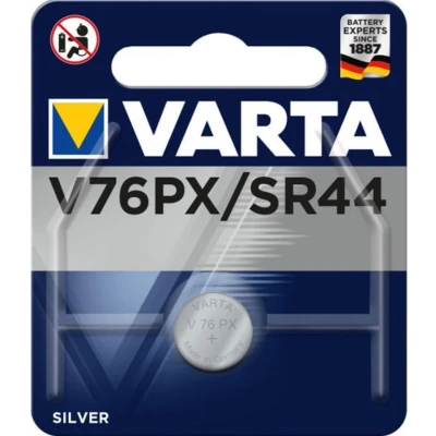 Afbeelding van Varta V76PX 1,5v silver knoopcellen
