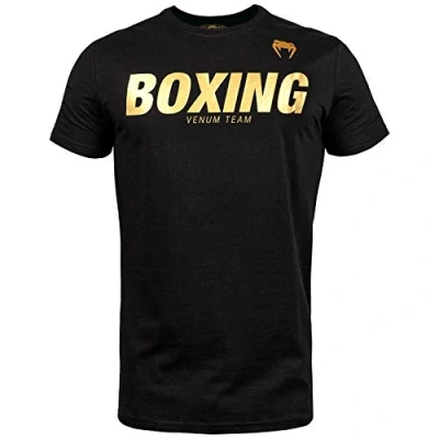 Afbeelding van Venum Boxing VT T Shirt Zwart Goud XL