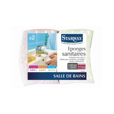 Image de Accessoires de ménage_Cuisine et maison STARWAX 1398 EPONGES