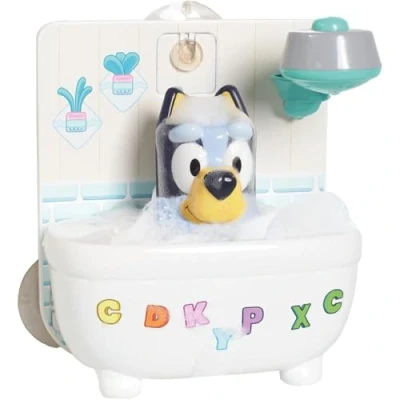 Afbeelding van Toomies Bluey douche en bad, interactief badspeelgoed met waterdouche schuim, bevordert de fijne motoriek voor kinderen vanaf 18 maanden