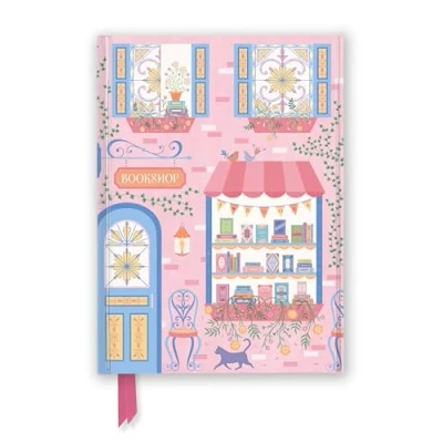 Afbeelding van Flame Tree Notebooks Jenny Zemanek: The Bookshop (Foiled Journal)