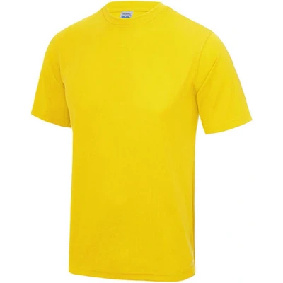 Afbeelding van Vegan T shirt met korte mouwen Cool &#039;Sun Yellow&#039; XS