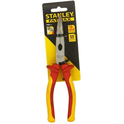 Image de STANLEY 0 84 008 VDE 1000V pince téléphonique courbe 200mm