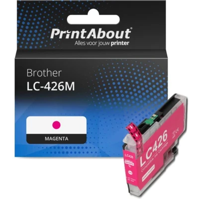 Afbeelding van Huismerk Brother LC 426M Inktcartridge Magenta