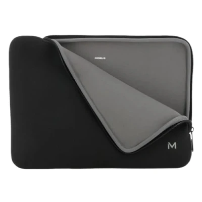 Image de Mobilis Skin Housse d&#039;ordinateur portable 14&quot; 16&quot; noir/gris
