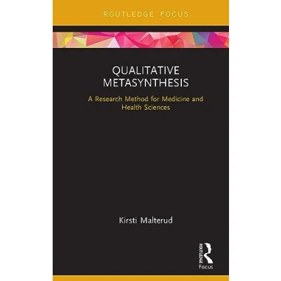 Afbeelding van Qualitative Metasynthesis