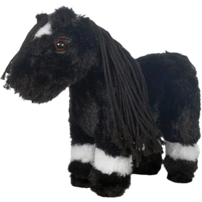 Afbeelding van HKM Knuffel Pony Foal Zwart