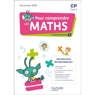 Image de Pour comprendre les maths CP Fichiers élève 1 et 2 + Mémo Pages matériel