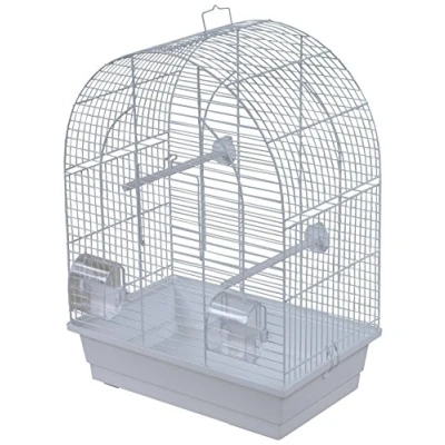 Afbeelding van KOOI LUSI 1 39x25x53CM wit/wit