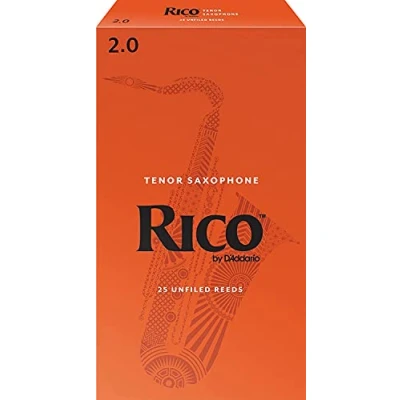 Image de D&#039;Addario RKA2520 Anches saxophone ténor, force 2.0, boîte de 25