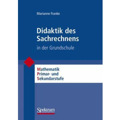 Afbeelding van Didaktik des Sachrechnens in der Grundschule
