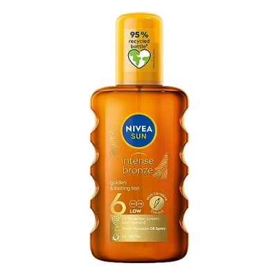 Afbeelding van Zonnecaroteen Spray Zonbeschermingsolie SPF6 200ml