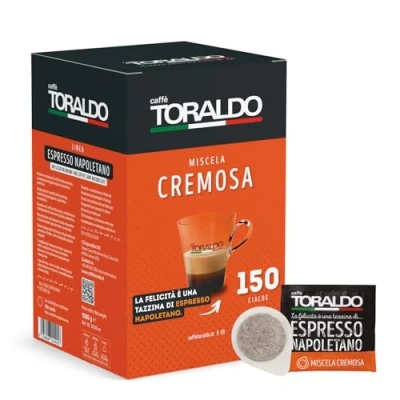 Afbeelding van Caffè Toraldo Romige mix ESE pads 44 mm (150 stuks)