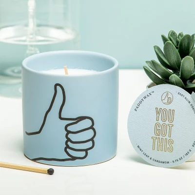 Afbeelding van Impressions Geurkaars You Got This (blauw)