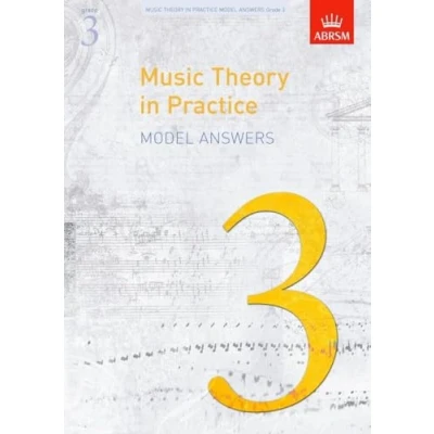 Afbeelding van ISBN ABRSM Music Theory in Practice Model Answers Grade 3, Musique, Anglais