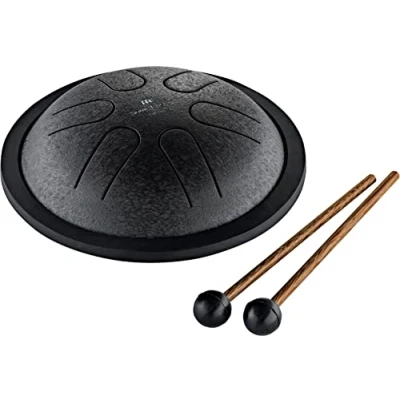 Afbeelding van Meinl MSTD1BK Mini Steel tongue drum Black