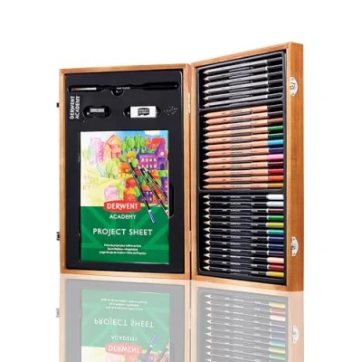 Afbeelding van Geschenkverpakking hout Derwent Academy