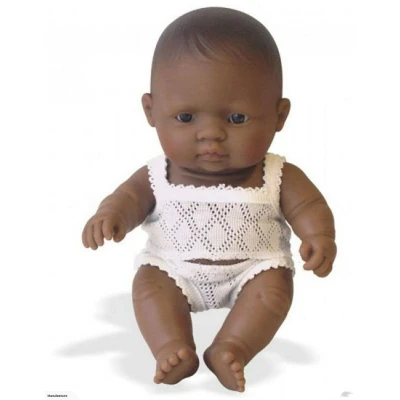 Afbeelding van Miniland babypop latin met ondergoed meisje 21 cm