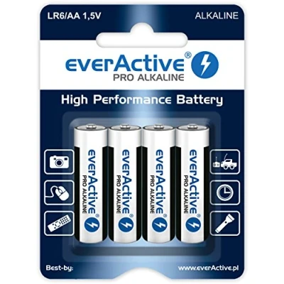 Afbeelding van Baterie AA / LR6 everActive Pro Alkaline 4 szt