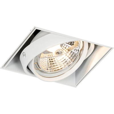 Afbeelding van QAZQA Inbouwspot wit GU10 AR70 trimless Oneon