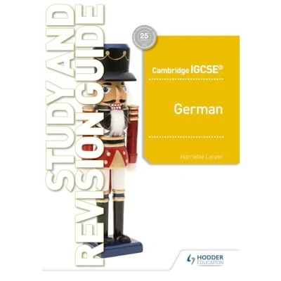 Afbeelding van Cambridge IGCSE German Study and Revision Guide