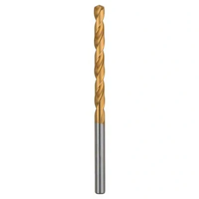 Afbeelding van Bosch Accessories 2608596701 HSS Metaal spiraalboor 5 mm Gezamenlijke lengte 86 TiN DIN 338 Cilinderschacht 1 stuk(s)
