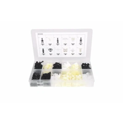 Afbeelding van KS Tools, Spijkers + nietjes voor nietmachines, Bevestigingsclipset Mercedes, 270 stuks.