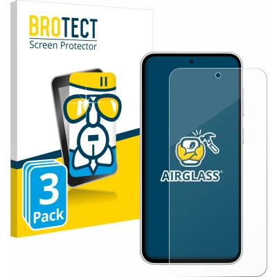 Afbeelding van BROTECT Screenprotector voor Samsung Galaxy S23 FE Folie Beschermfolie Beschermglas transparant (3 Stuks)