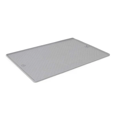 Afbeelding van Dexas Onderlegger Pet Bowl Grippmat Light Grey