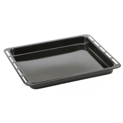 Image de Whirlpool Indesit 481010657928 bakplaat C00325933 40mm geëmailleerd zwart