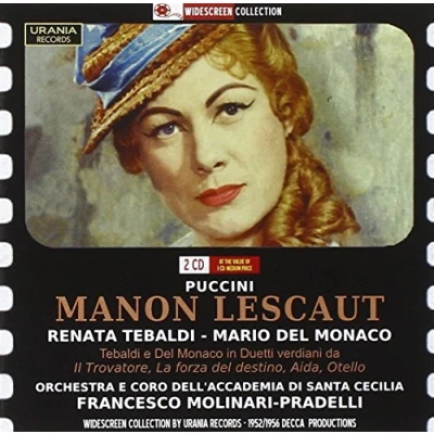 Afbeelding van Puccini Manon Lescaut 2 Cd