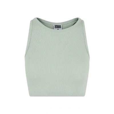 Afbeelding van Urban Classics Rib Crop top M Mintgroen