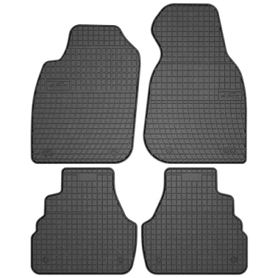 Afbeelding van M MOTOS rubberen vloermatten voor Audi A6 C5 1997 2004 Maak autorijden comfortabeler met de zwarte antislip automat ET Vloermat alle weersomstandigheden, bescherming tegen vuil