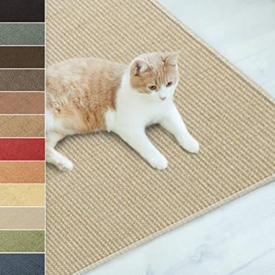 Afbeelding van KARAT Elegant fluwelen bedtapijt voor slaapkamer en woonkamer, pluizig tapijt Sundae (80 x 120 cm, crème)