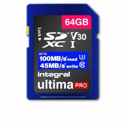 Image de Integral Carte mémoire flash 64 Go Video Class V30 / UHS I U3 Class10 SDXC