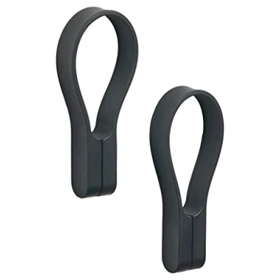 Afbeelding van Zone Towel Strap Loop Magnet 2 Pcs Black