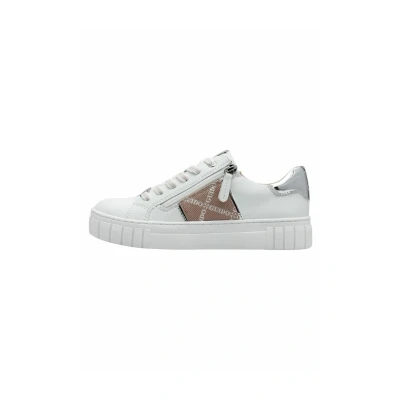 Afbeelding van Marco Tozzi Guido Maria Kretschmer Sneakers laag, Dames, Maat: 39, White powder Hoogwaardig imitatieleer