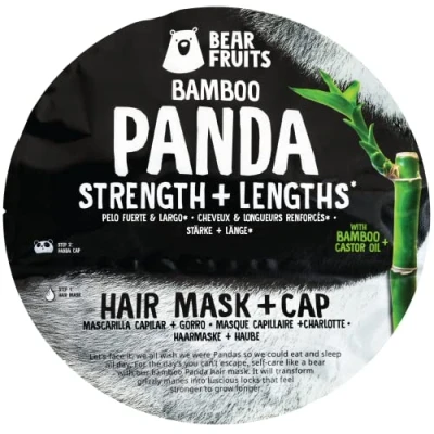 Afbeelding van Bear Fruits Panda, haarmasker, versterkt haar en lengtes, 20 ml