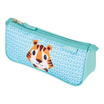 Afbeelding van herlitz 50038985 etui sport schattige dieren tijger, Meerkleurig, Pennenetui voor kinderen,