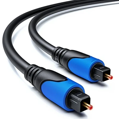 Afbeelding van deleyCON 3,0 m audiokabel, digitaal, optisch, SPDIF, 2 x Toslink stekker, digitale LWL, glasvezelkabel