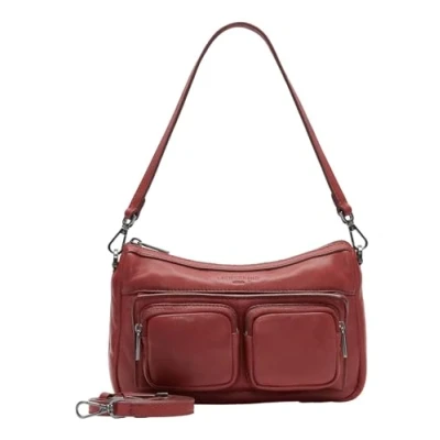 Afbeelding van Liebeskind Berlin Hobo S MAIA SHEEP NATURAL True RED, Red.