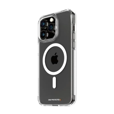 Afbeelding van PanzerGlass, Beschermhoes Geschikt voor Apple iPhone 15 Pro Max HardCase MagSafe D3O, Transparant