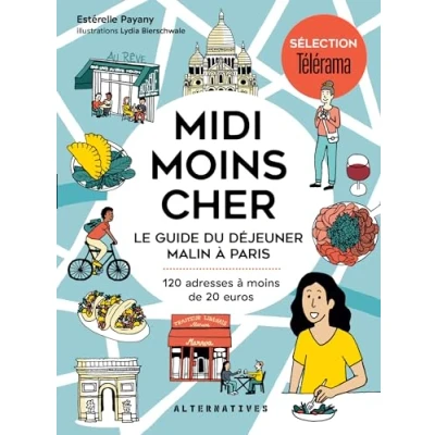Afbeelding van MIDI MOINS CHER LE GUIDE DU DEJEUNER MALIN A PARIS