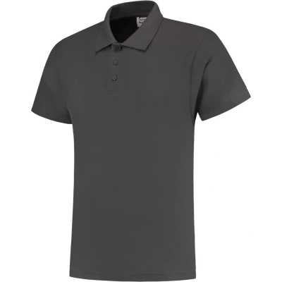 Afbeelding van Tricorp Poloshirt Casual 201003 180gr Donkergrijs Maat 3XL