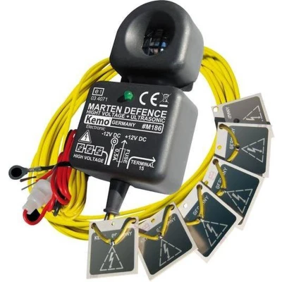 Afbeelding van Kemo M186 Marterverschrikker Met flitslicht, hoogspanningsplaatjes 12 V 1 stuk(s)
