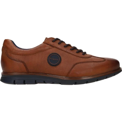 Afbeelding van Bugatti Simone Comfort Veterschoenen Laag cognac Maat 42