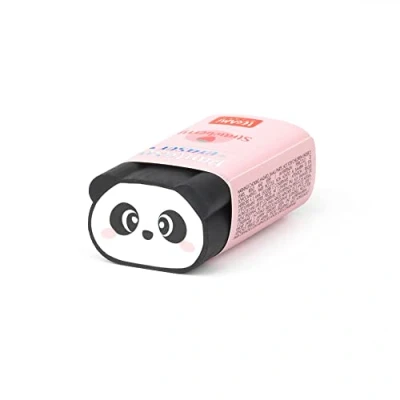 Afbeelding van Legami GP0004 Geparfumeerd rubber, Panda Pantastic, 1,7 x 5 cm, aardbeiengeur, zachte gum, schoon en nauwkeurig wissen